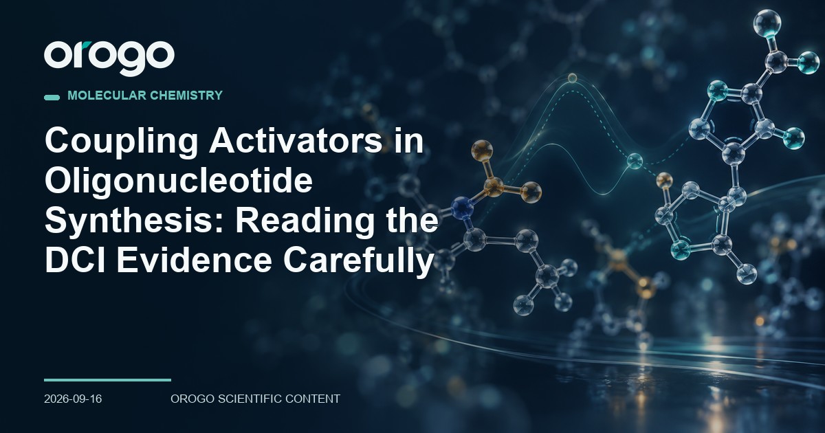 Coupling Activators in Oligonucleotide Synthesis: Reading the DCI Evidence Carefully article cover