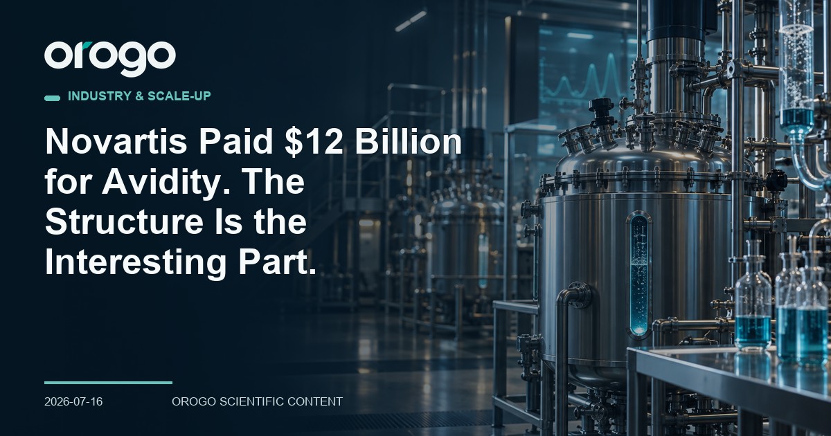 Novartis Paid $12 Billion for Avidity. The Structure Is the Interesting Part. article cover
