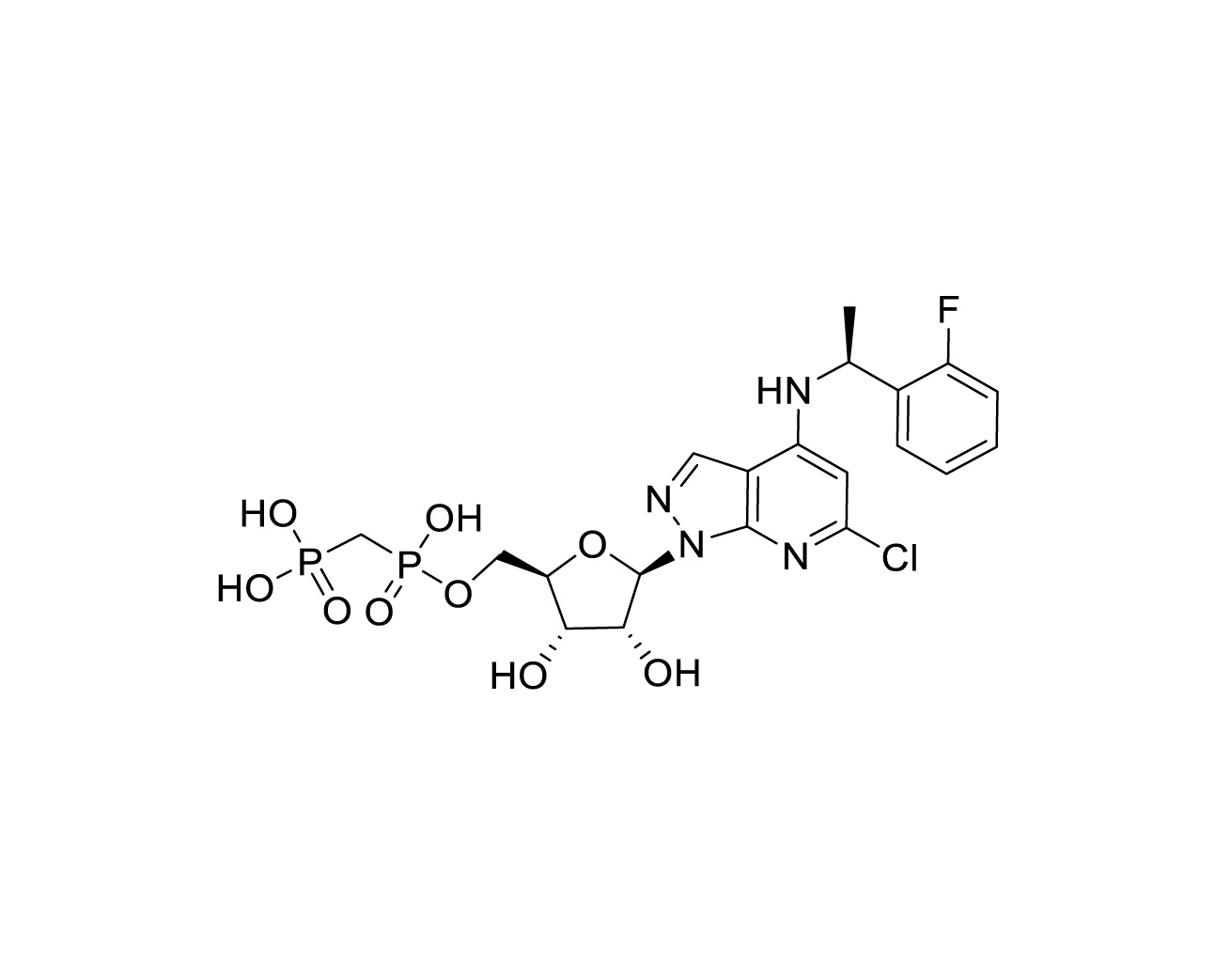 Structure of Quemliclustat (AB-680)