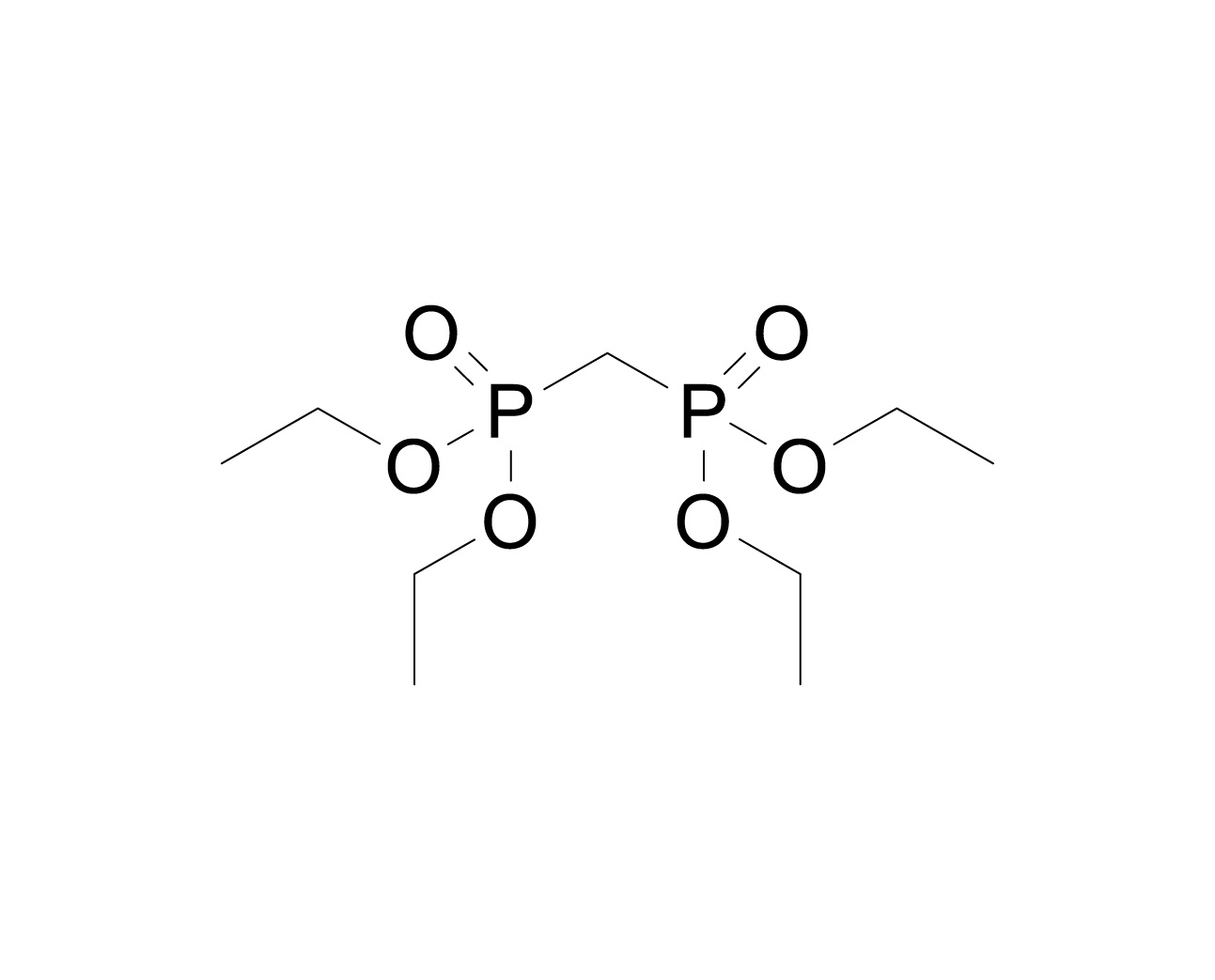 Structure of tetraethyl methylenediphosphonate