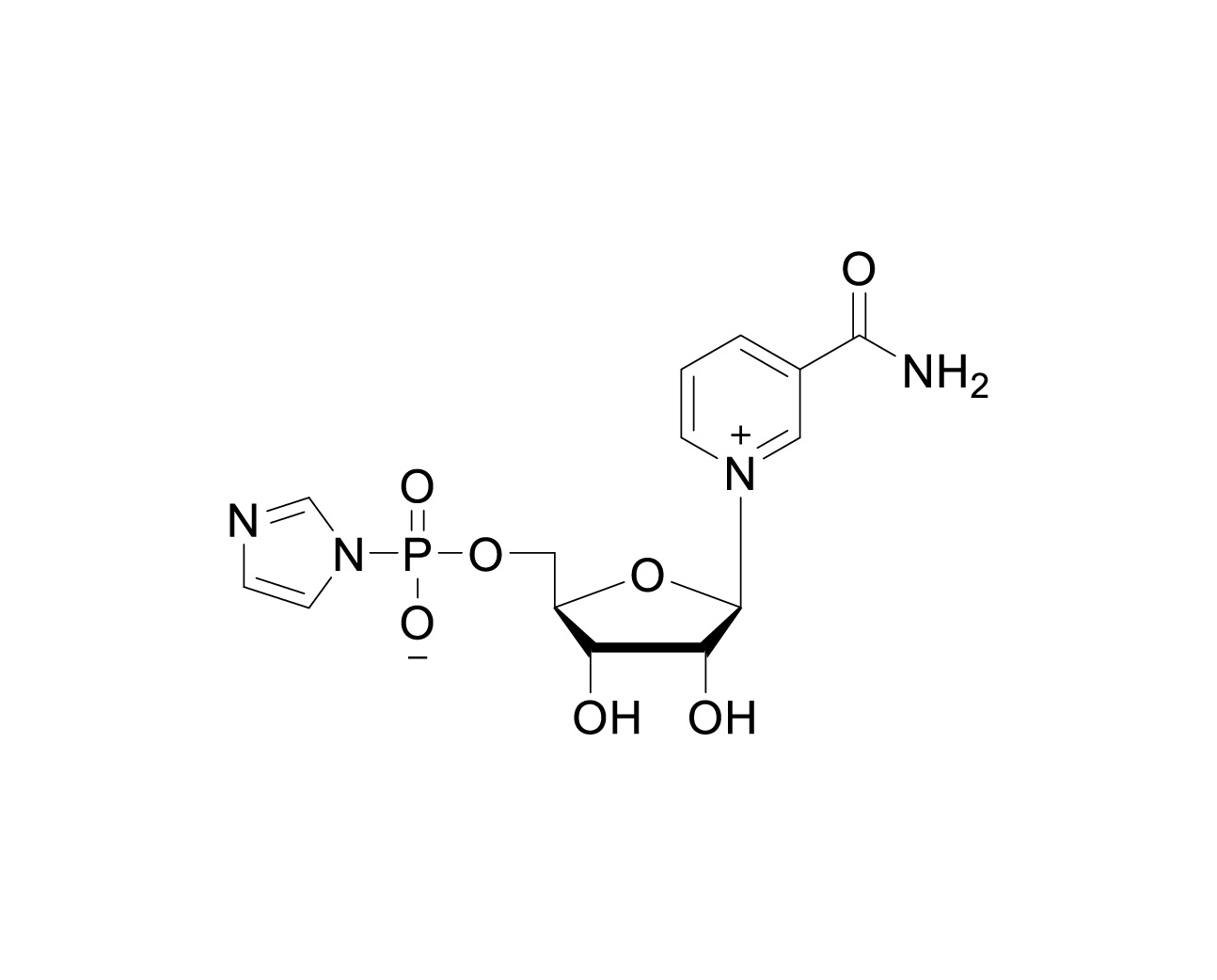 Chemical structure of Im-NMN